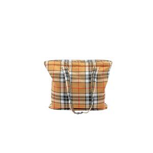 Tartan Tote Bag - Plaid Wool Ziered Tote Bag Made In Scotland T_T